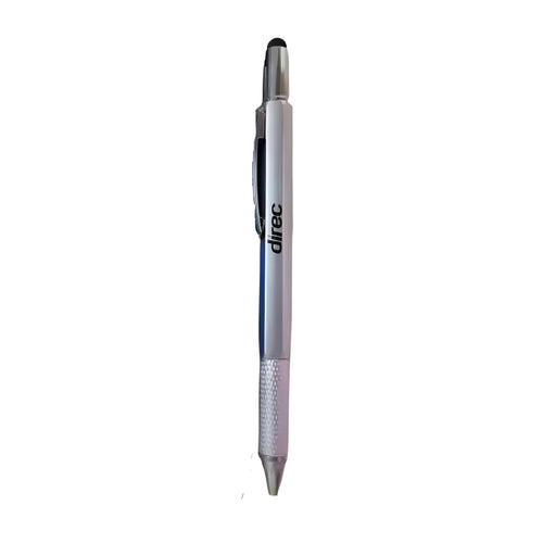 2-in-1 Black Multifunctional Pen –  Writing Tool with Direc Logo