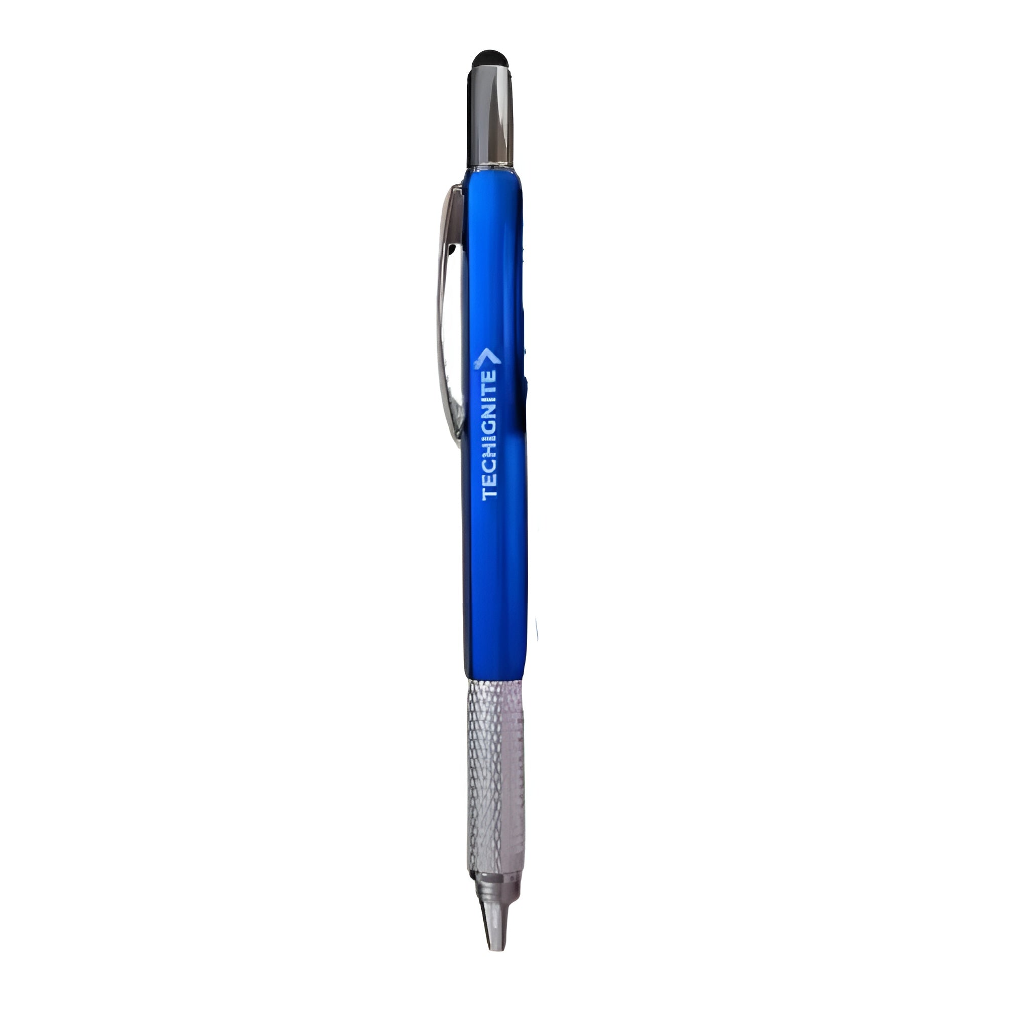 2-in-1 Black Multifunctional Pen –  Writing Tool with TechIgnite Logo