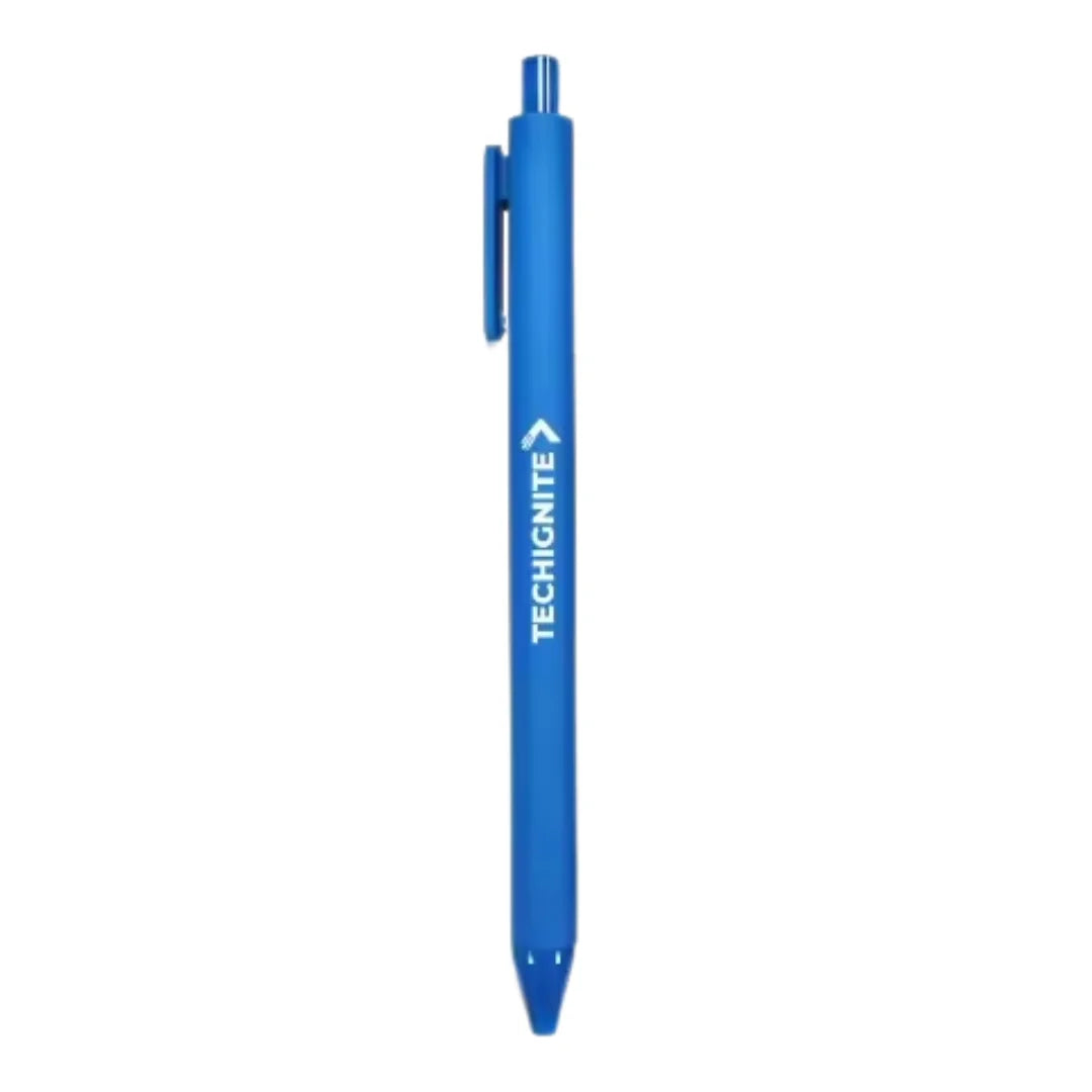 Black Ballpoint Pen – Smooth Ink Writing Pen with TechIgnite Logo