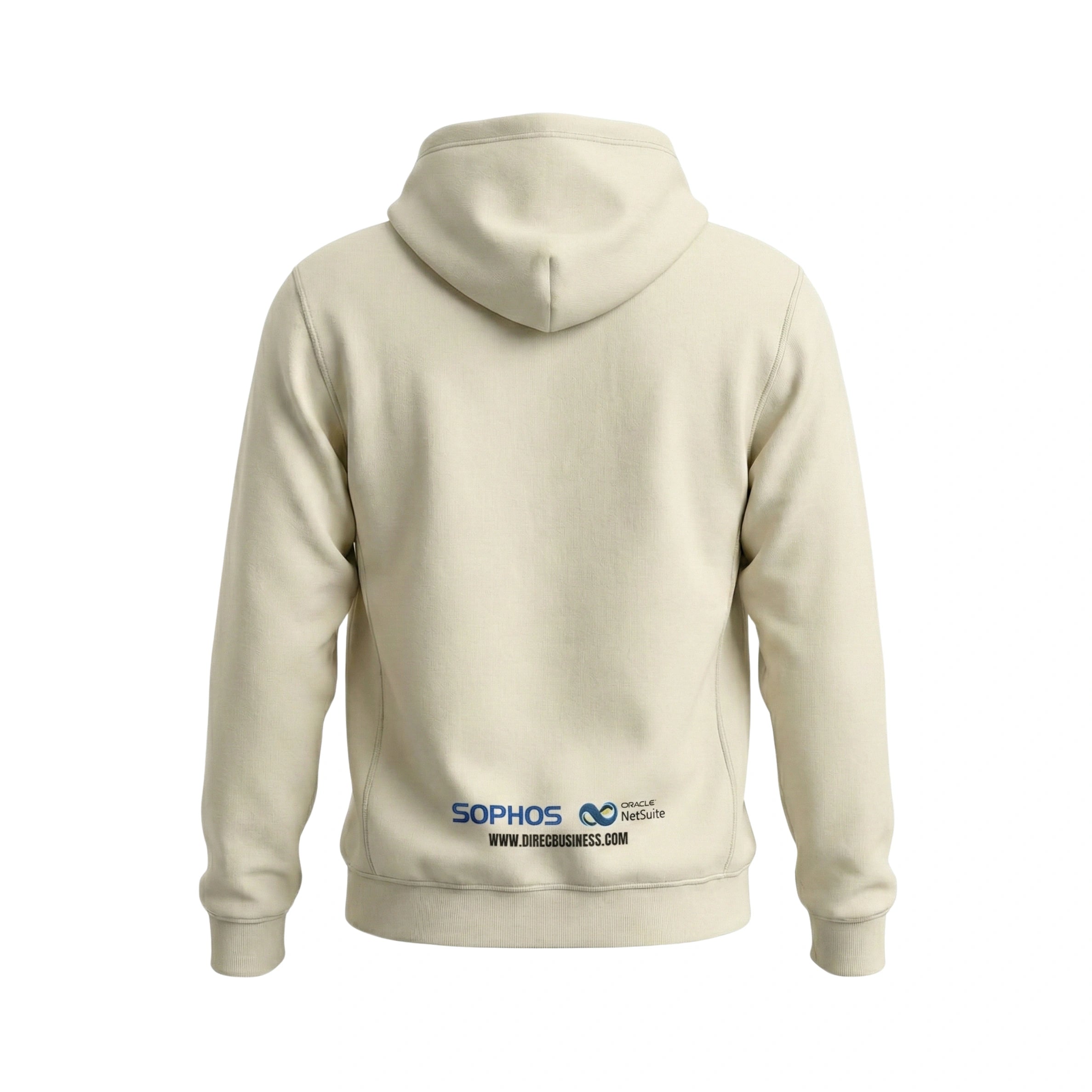 Cream Hoodie for Men/Women – Soft Cotton Pullover with Direc Logo