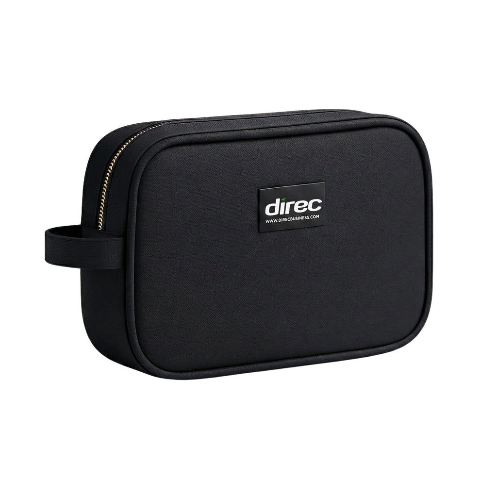 Multi-Purpose Travel Pouch – Lightweight Rubber Bag for Everyday Use with Direc Logo