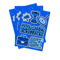 Sticker Pack – Durable Stickers for Laptops, Notebooks, and Bottles with TechIgnite Designs